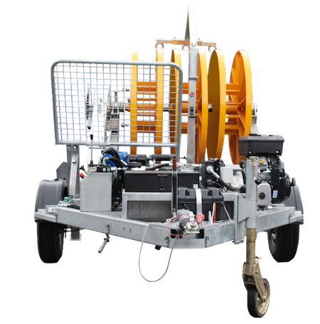 Лебедка на прицепе 15 кН Plumett RDWH-1500