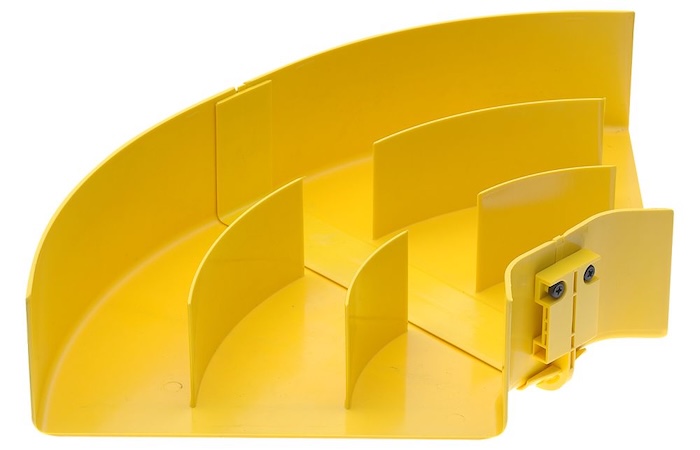 90° горизонтальный поворотный элемент Raceway