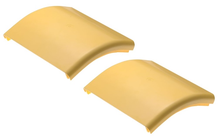 Крышка 90° вертикального поворотного элемента на спуск Raceway