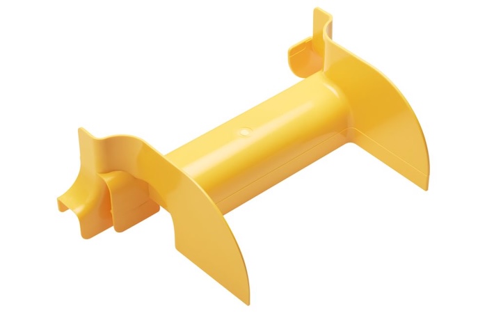 Вертикальный отвод Raceway 220х100