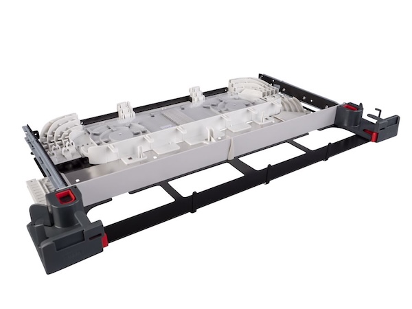 Модуль 3/4U ODF PRIME  FSU пустой, ввод сзади