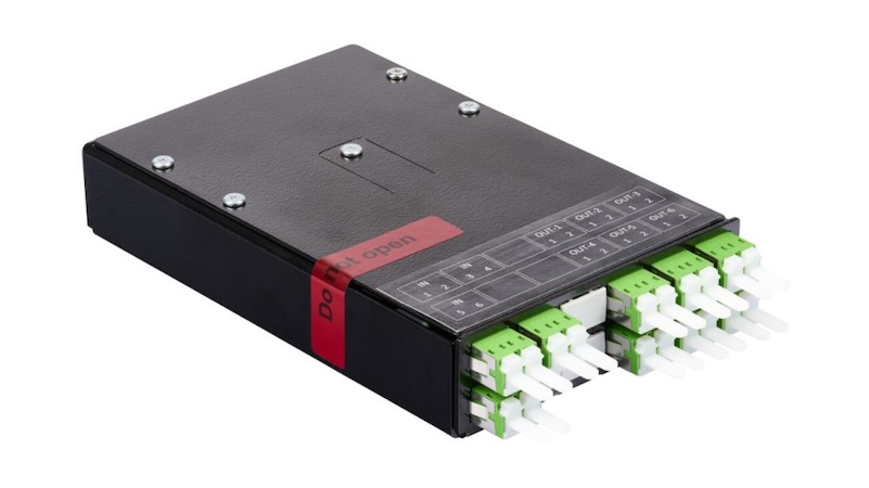 Cплиттерный блок тип 1 6x1:2 G657A LC APC