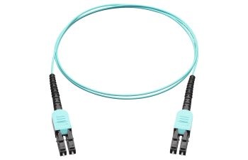 Оптический коммутационный шнур LC-QR Uniboot UPC-SC-QR Uniboot UPC, дуплекс, МM ОМ3, 2 х 1,4 мм