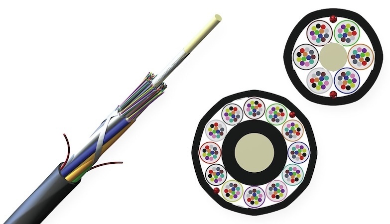 Оптический микрокабель MiniXtend A-DQ(ZN)2Y 12x12 E9/125 SMF-28 Ultra