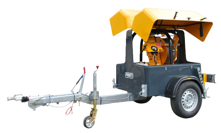 Лебедка на прицепе 20 кН Plumett TL 2019 DR-730/8