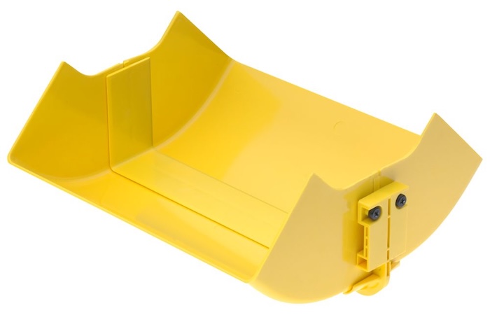 90° вертикальный поворотный элемент на подъем Raceway