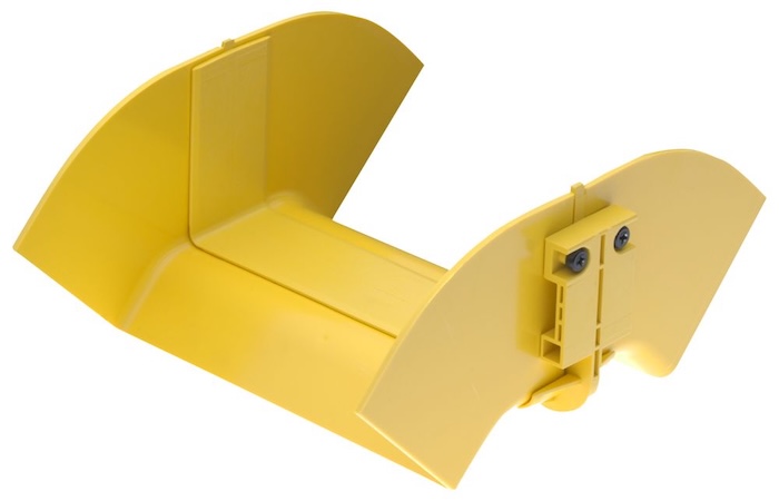 90° вертикальный поворотный элемент на спуск Raceway