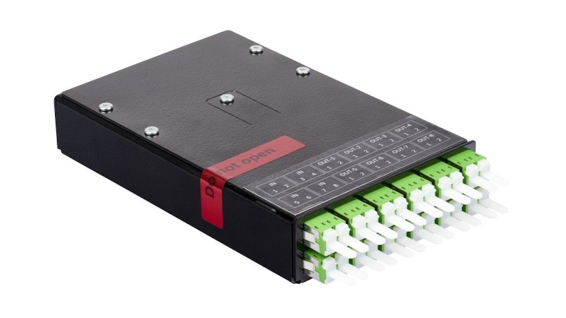 Cплиттерный блок тип 1 8x1:2 G657A LC APC