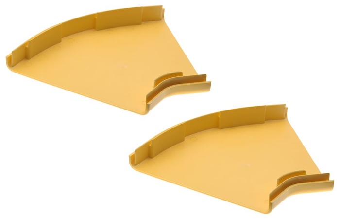 Крышка 90° горизонтального поворотного элемента Raceway