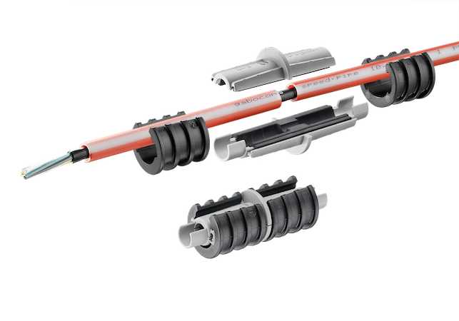 Разделяемый соединитель с газоблокирующим уплотнителем EBM-GS 16