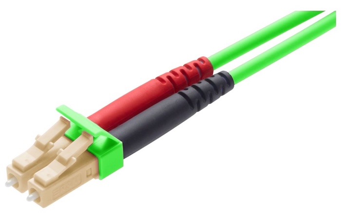 Оптический коммутационный шнур LC-Duplex UPC-LC-Duplex UPC, MM OM5, 2 х 2 мм