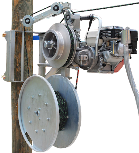 Лебедка на опору 4 кН Plumett PСW-4