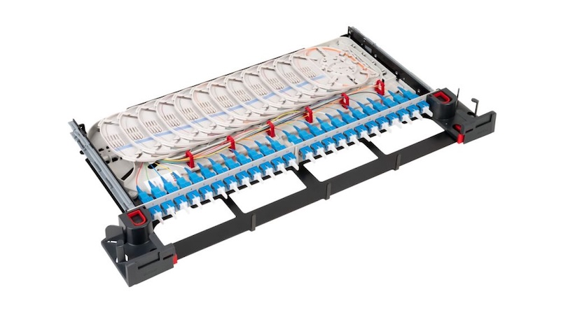 Оптический модуль 3/4U STU, правый, 24-SC/UPC