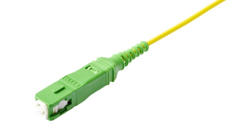 Оптический коммутационный шнур SC-QR APC-SC-QR APC, SM, 2 мм