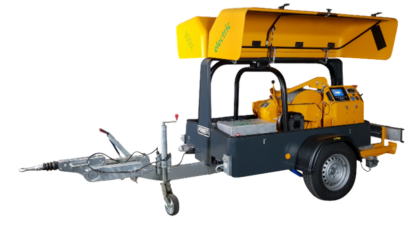 Лебедка на прицепе 30 кН Plumett TL 3022 DRE-1050/9